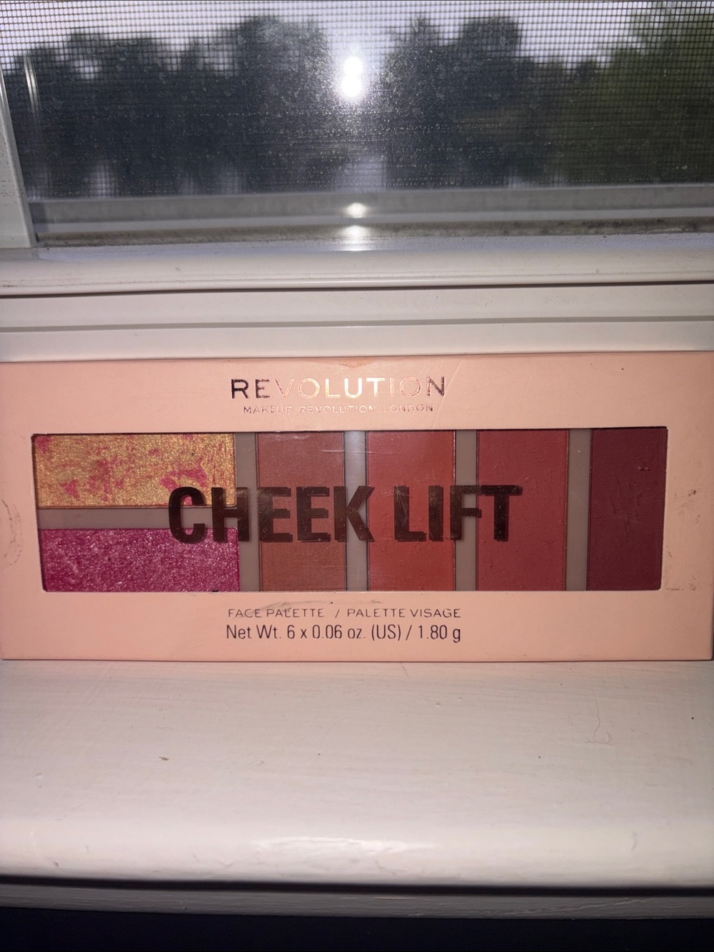 Revolution Cheek Lift Blush Palette — Pink, Peach & Coral Shades